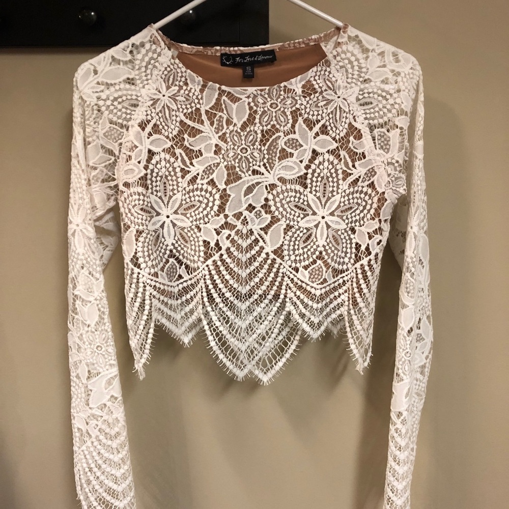 For Love & Lemons Guava top